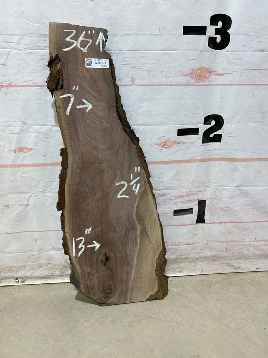 Live Edge Walnut Sku#27389M-6