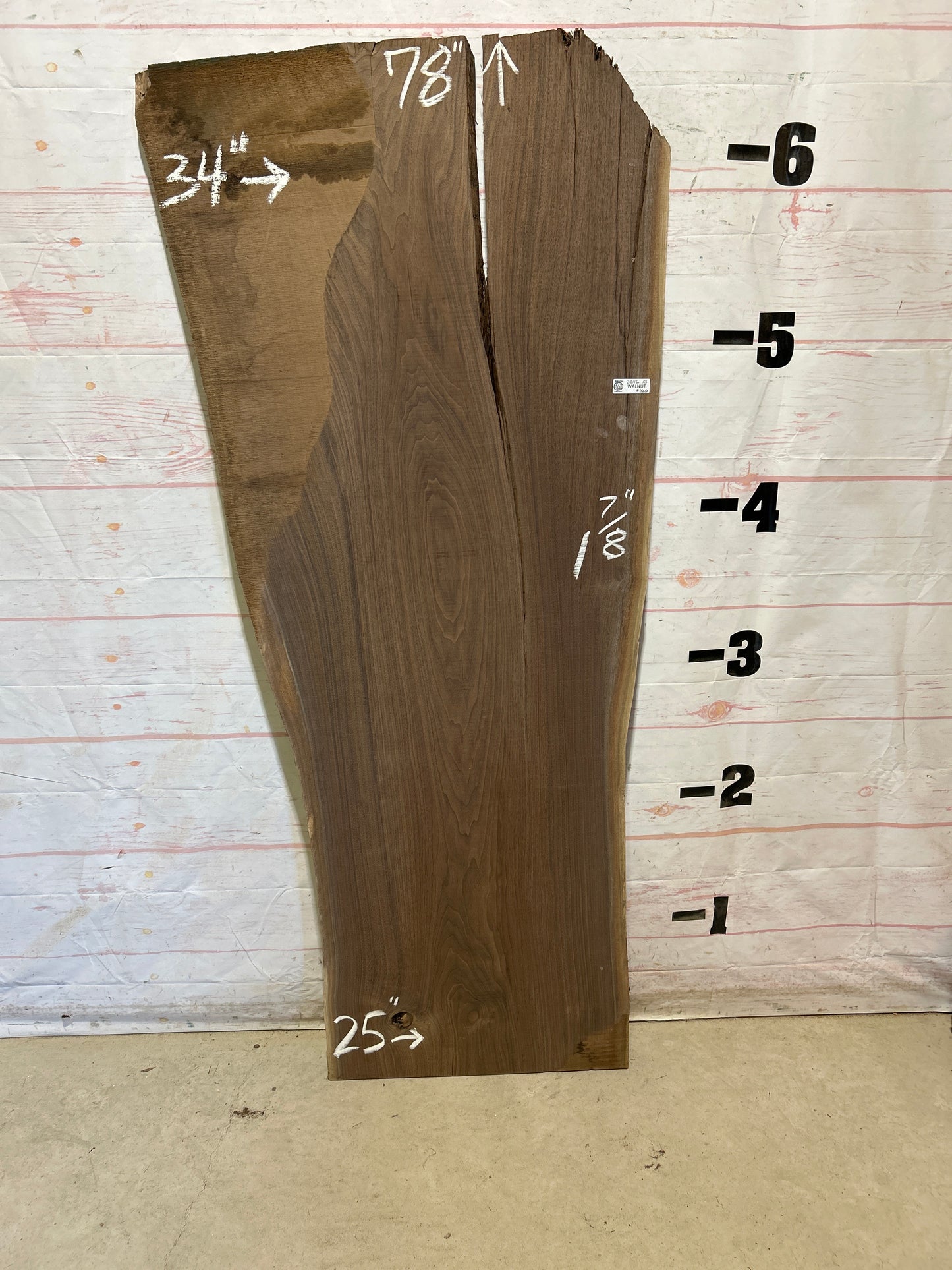 Live Edge Walnut Sku#28116A-33
