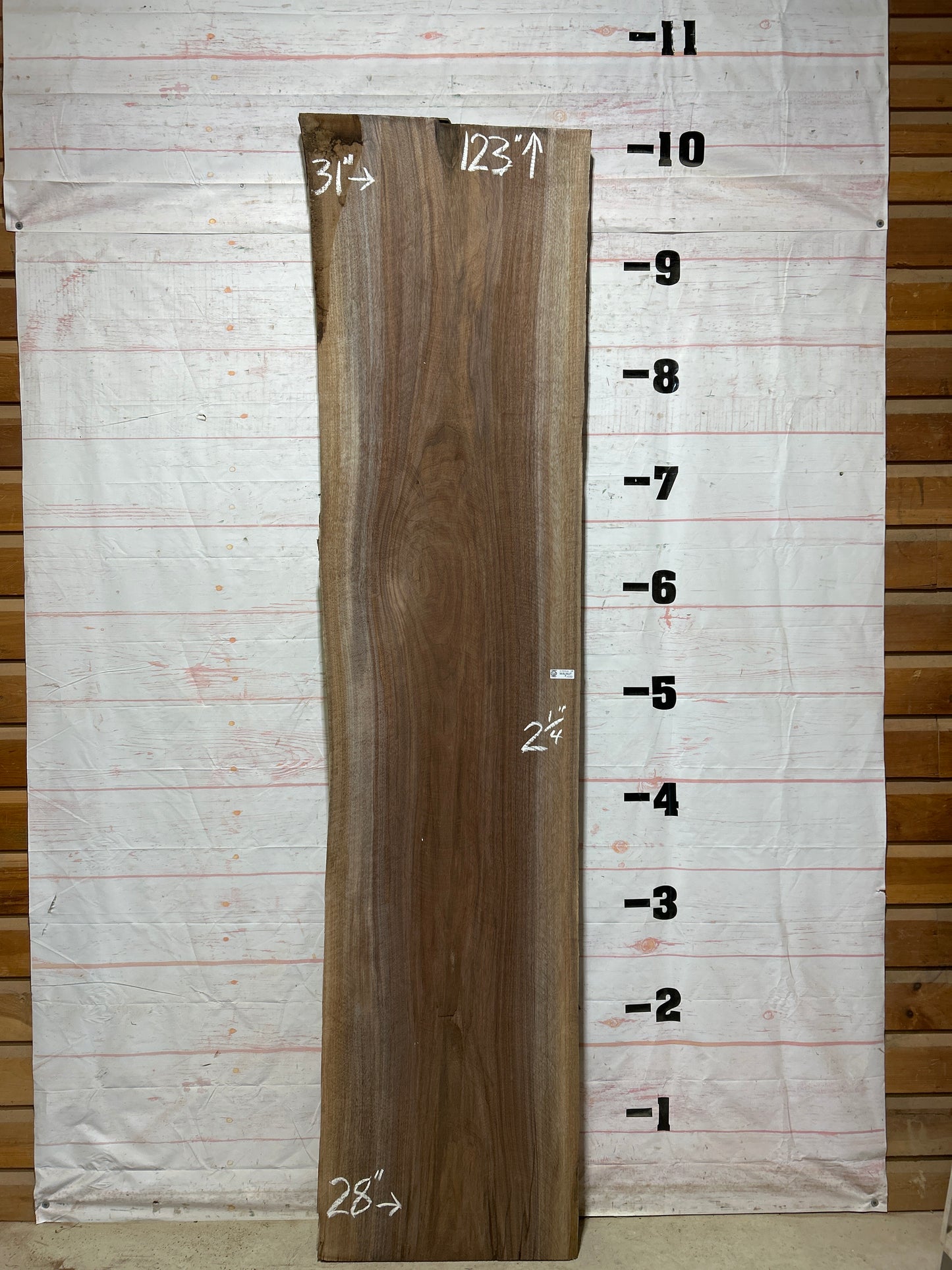 Live Edge Walnut Sku#27250-58
