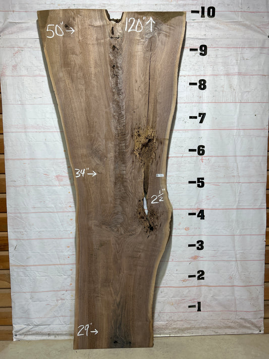 Live Edge Walnut Sku#28959K-83