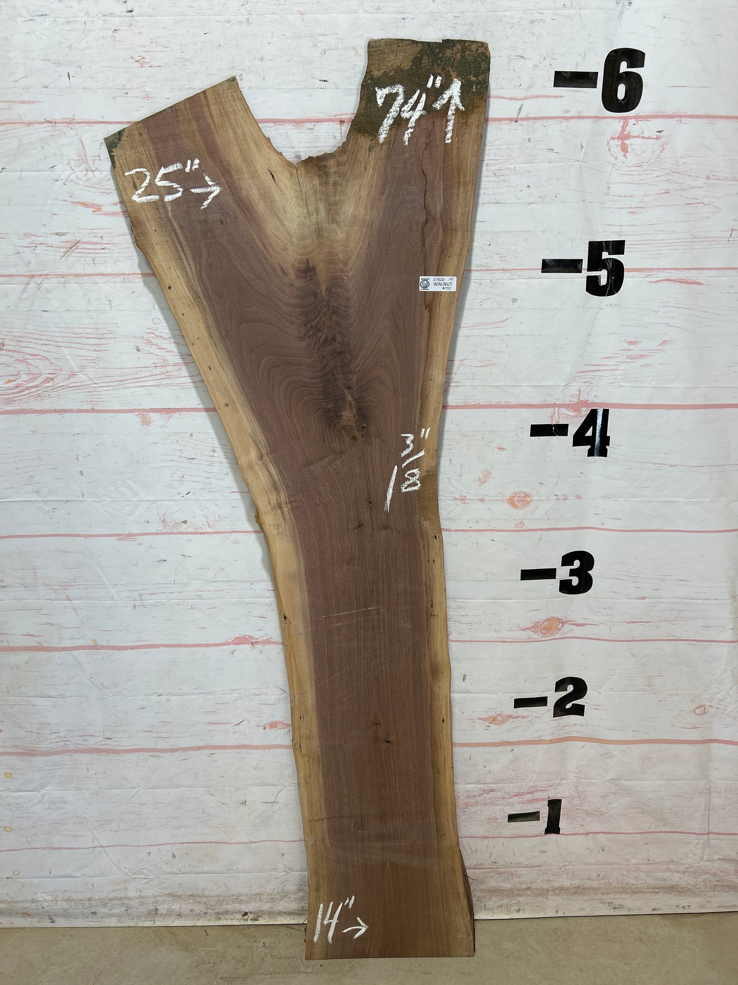 Live Edge Walnut Sku#27820-15