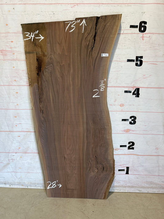 Live Edge Walnut Sku#28413N-39