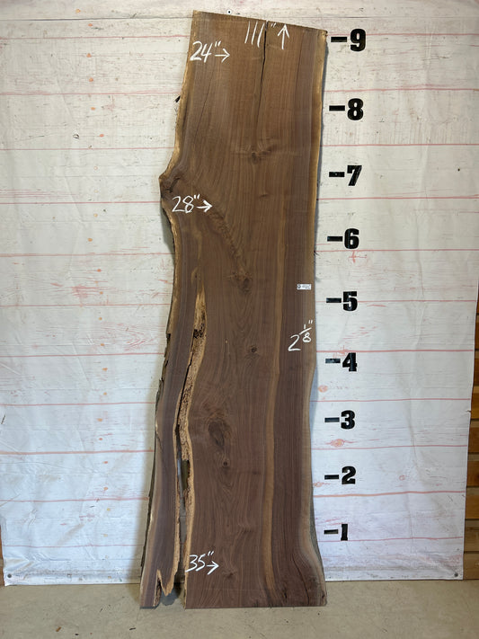 Live Edge Walnut Sku#28417J-46