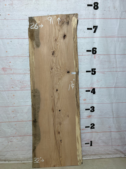 Live Edge Red Oak Sku#27531-32