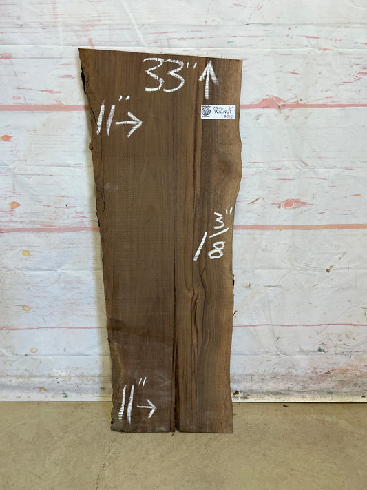 Live Edge Walnut Sku#27646M-4