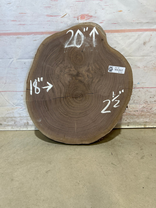 Live Edge Walnut Cookie Sku#28178M