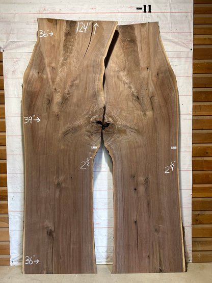 Live Edge Walnut Set Sku#29039-156