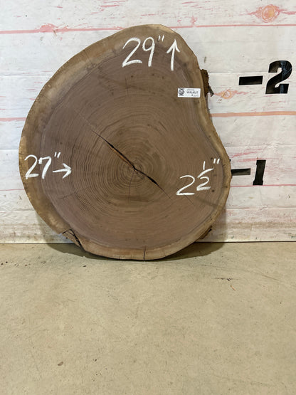 Live Edge Walnut Cookie Sku#28446M