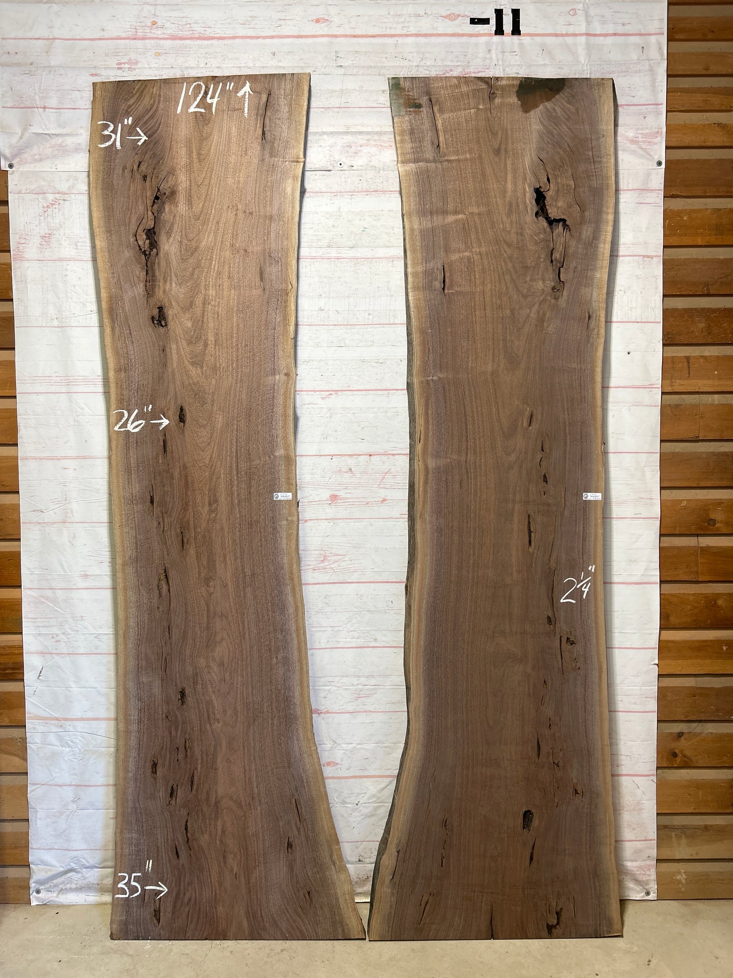 Live Edge Walnut Set Sku#27952-120