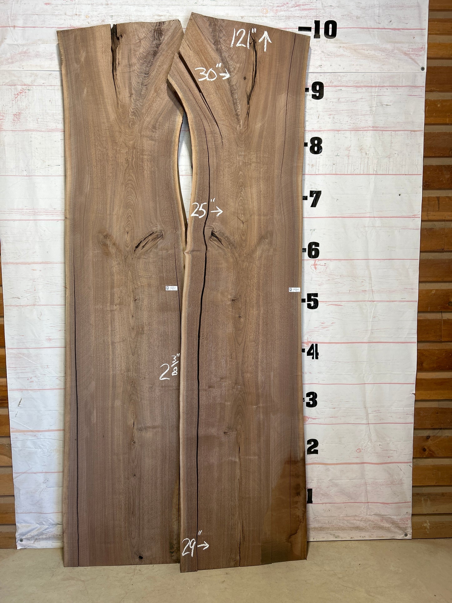 Live Edge Walnut Set Sku#27682-118