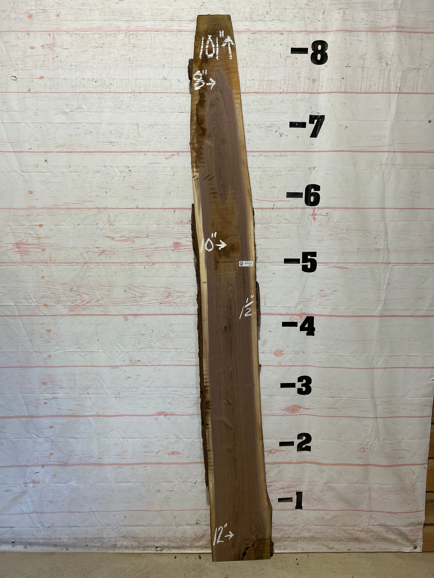 Live Edge Walnut Sku#28003M-11