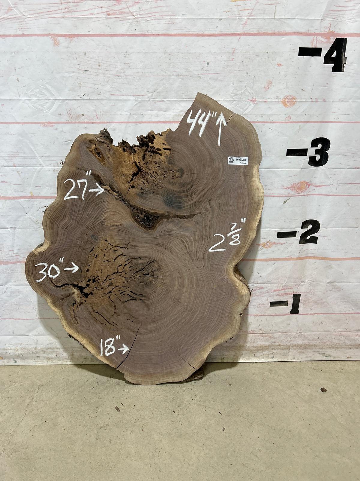 Live Edge Walnut Sku#28884M