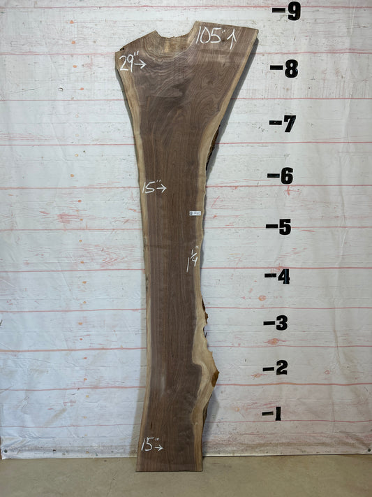 Live Edge Walnut Sku#27901M-20