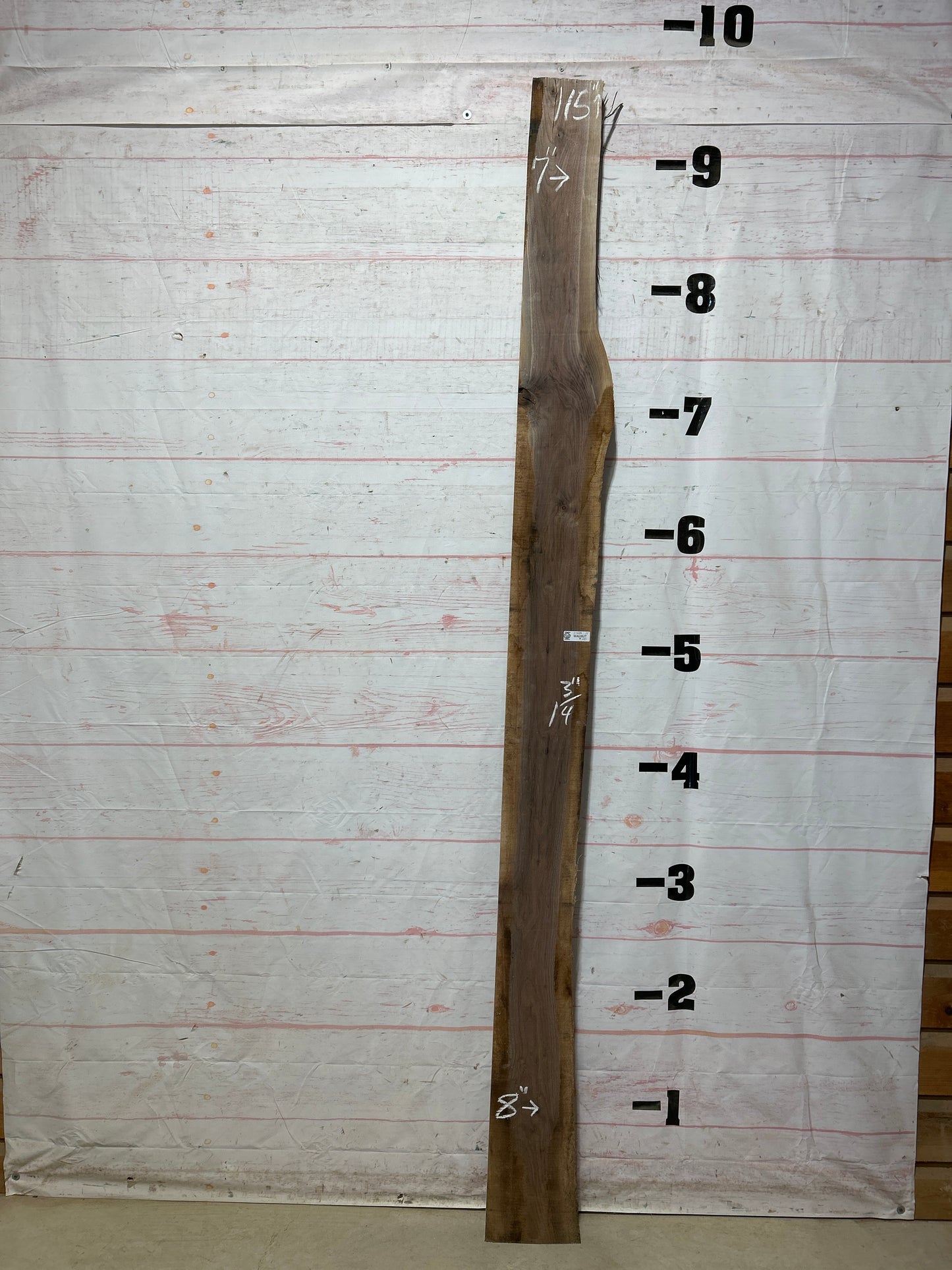 Live Edge Walnut Sku#27429C-11