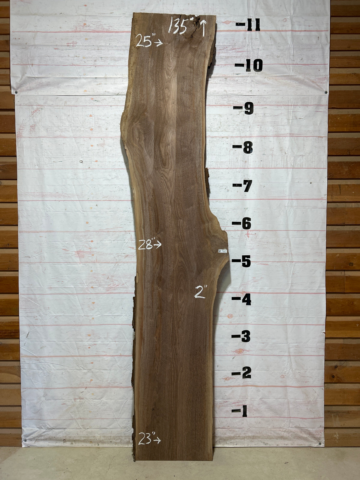 Live Edge Walnut Sku#28949-49