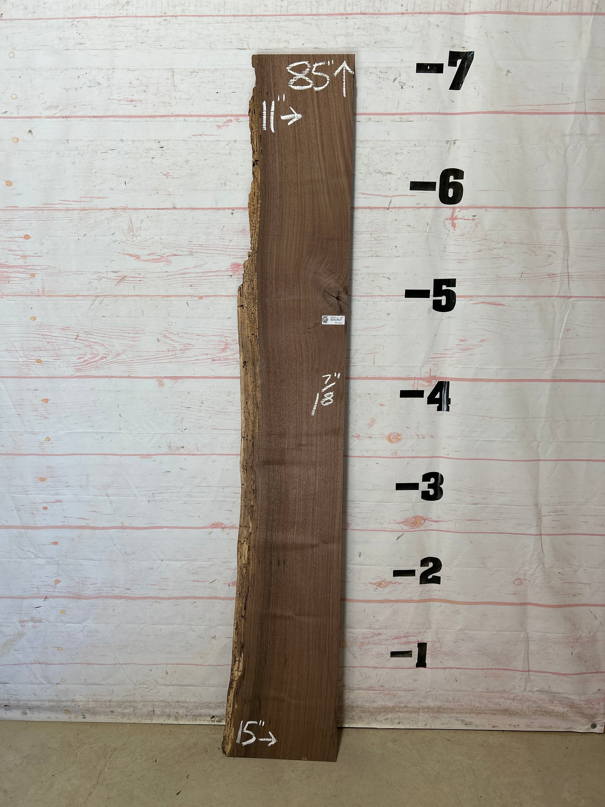 Live Edge Walnut Sku#28862C-15