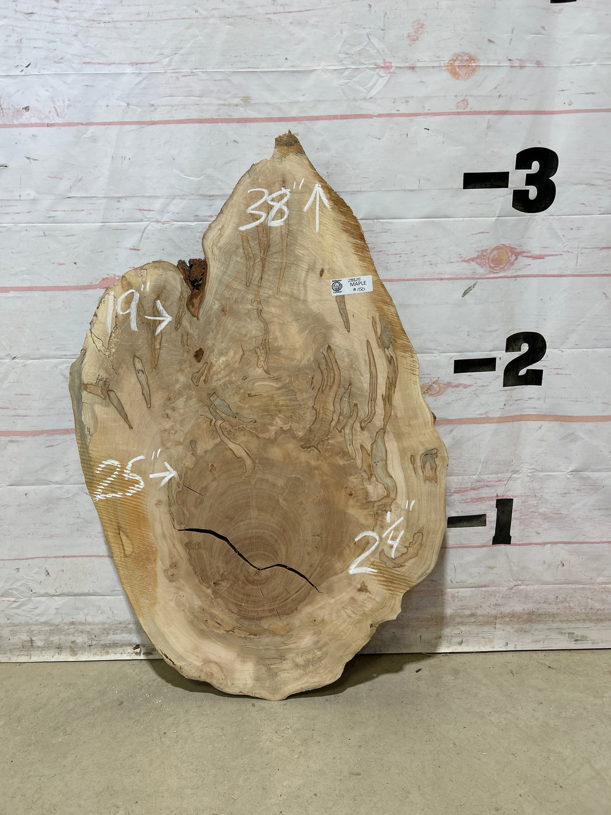 Live Edge Maple Sku#28825M