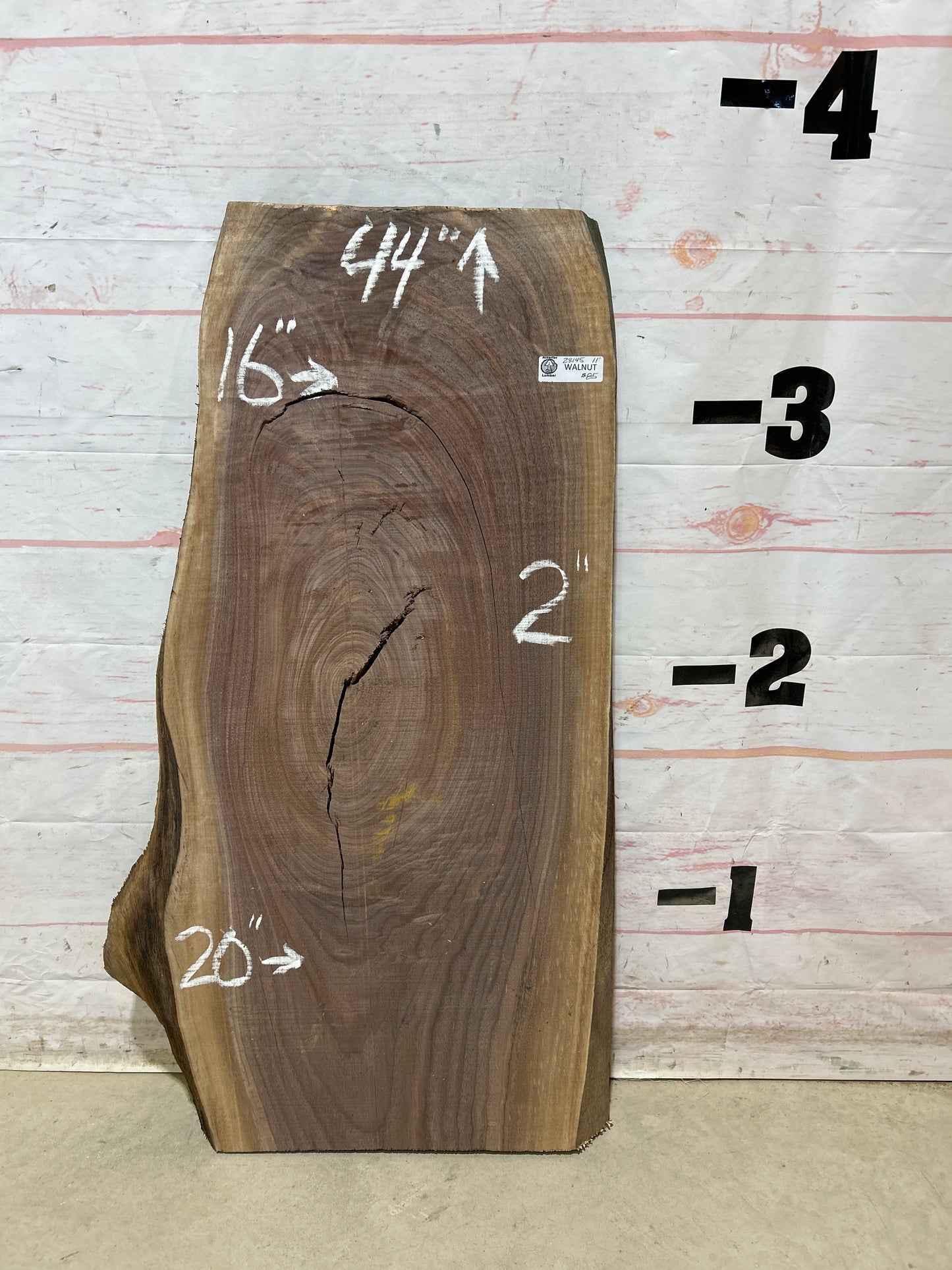 Live Edge Walnut Sku#28145M-11