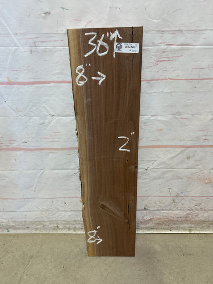 Live Edge Walnut Sku#28870M-4