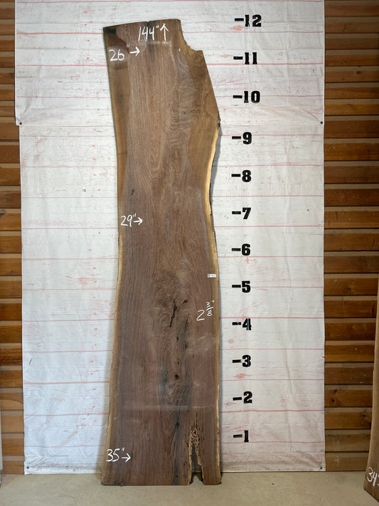 Live Edge Walnut Sku#28279-78
