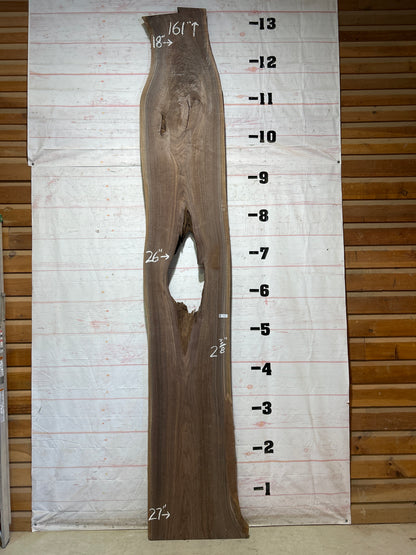 Live Edge Walnut Sku#28348-64
