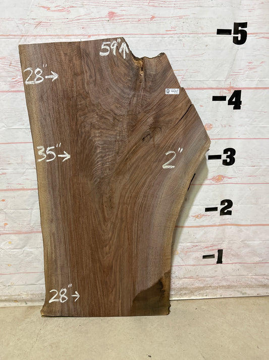 Live Edge Walnut Sku#27470M-26