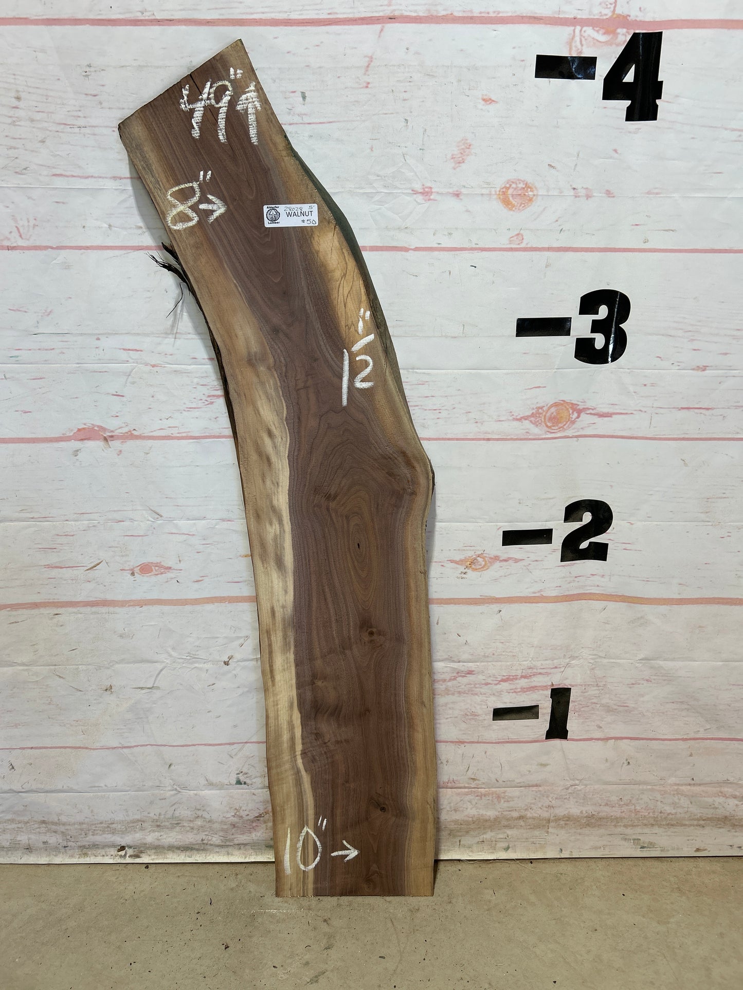 Live Edge Walnut Sku#28028M-5