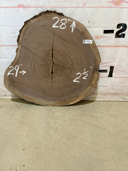 Live Edge Walnut Cookie Sku#28448M
