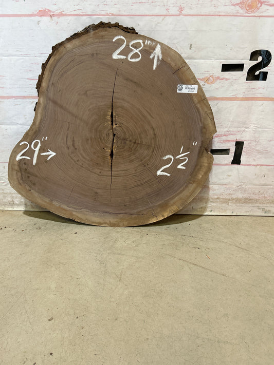 Live Edge Walnut Cookie Sku#28448M