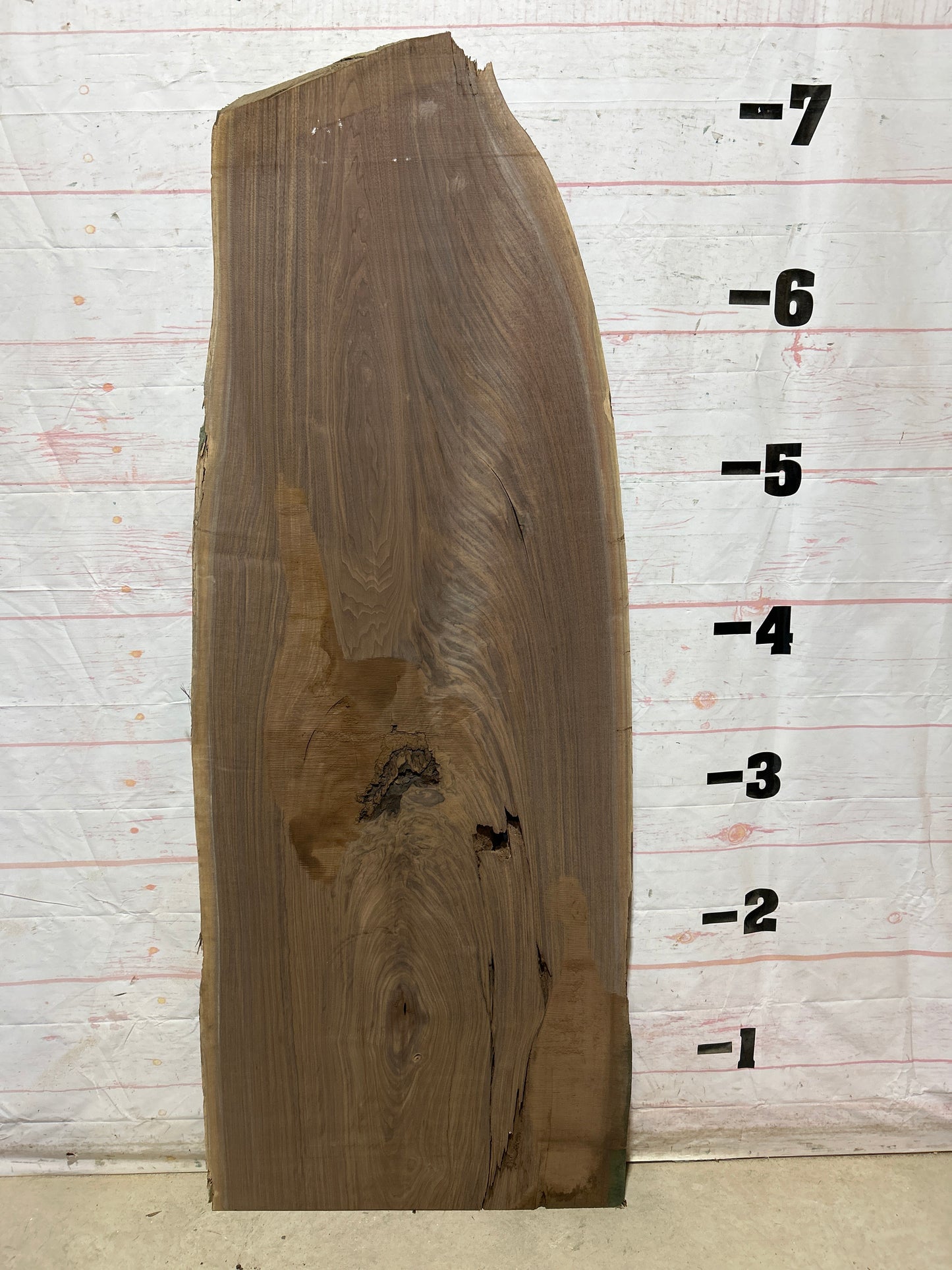 Live Edge Walnut Sku#28113A-33