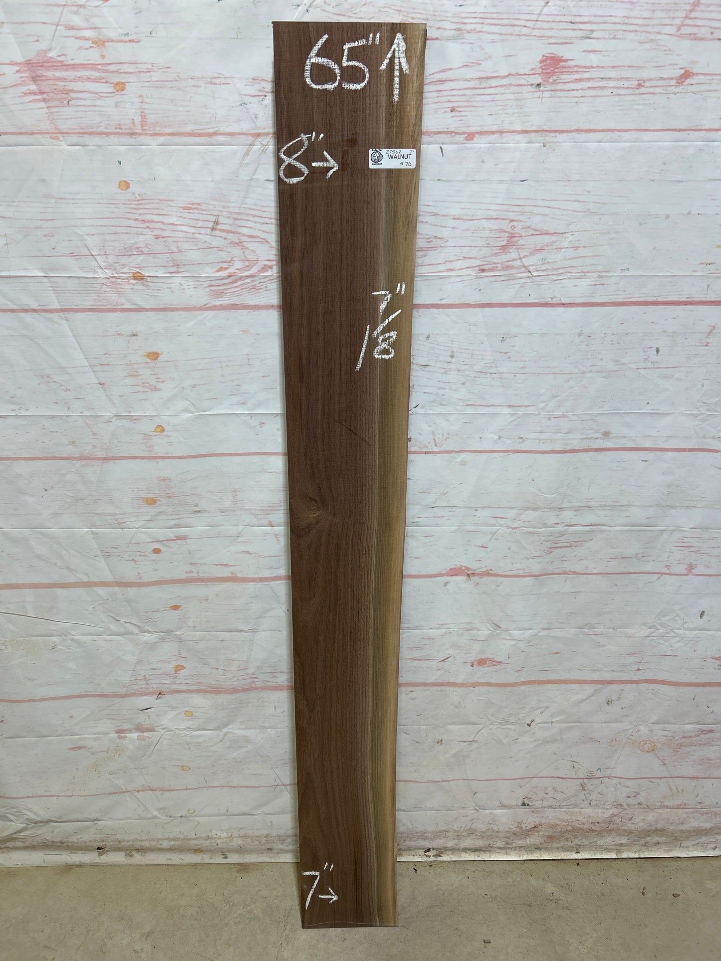 Live Edge Walnut Sku#27562M-7