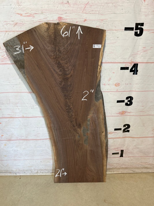 Live Edge Walnut Sku#27915A-22