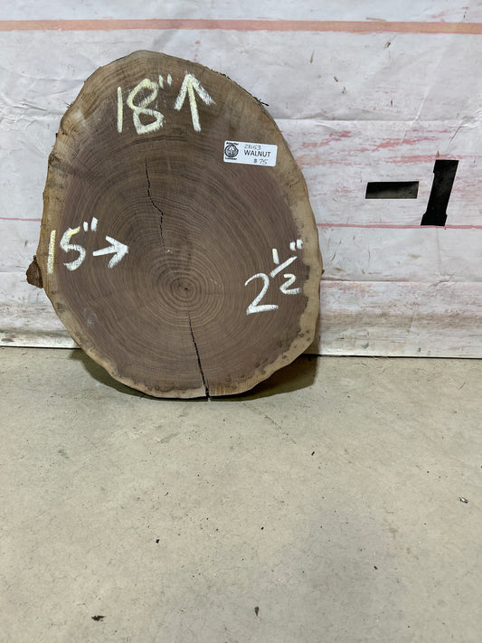 Live Edge Walnut Cookie Sku#28153M