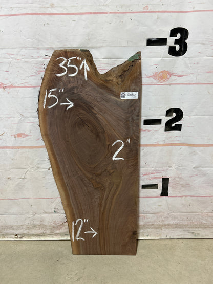 Live Edge Walnut Sku#28273M-7
