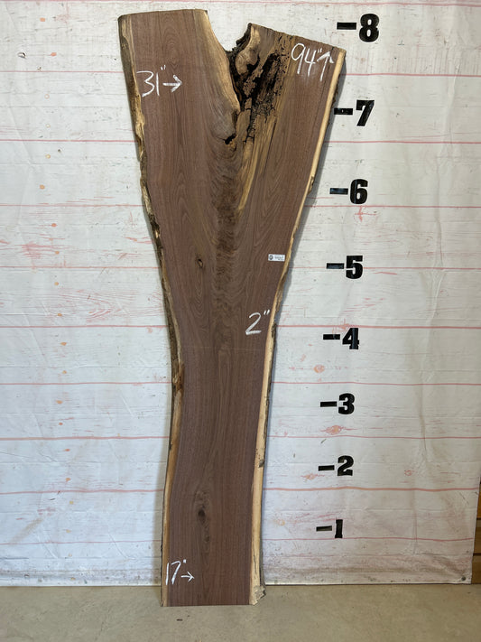 Live Edge Walnut Sku#28529J-31