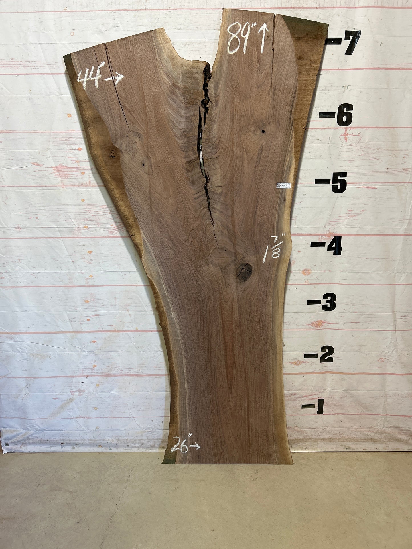 Live Edge Walnut Sku#28042-43