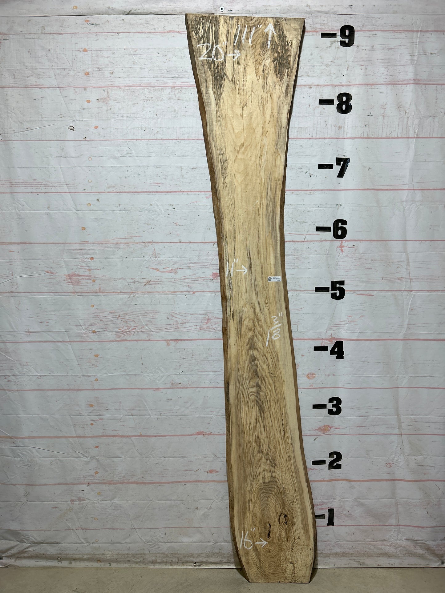 Live Edge Hackberry Sku#28593-19