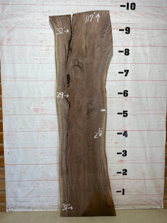 Live Edge Walnut Sku#27769K-63