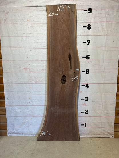 Live Edge Walnut  Sku#28999K-45