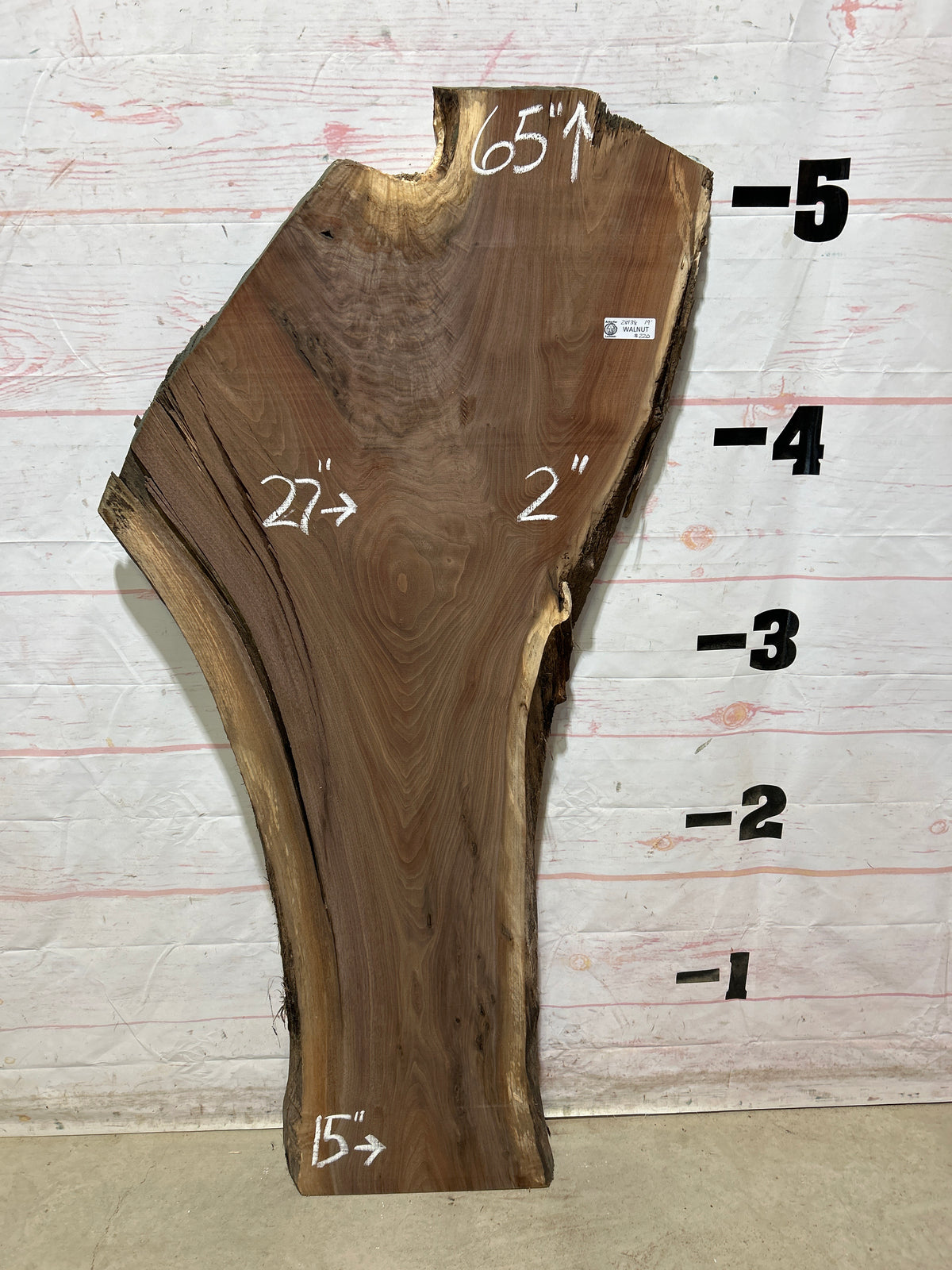Live Edge Walnut Sku#28938G-19