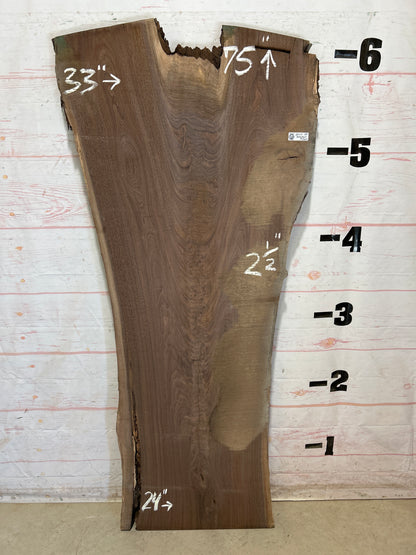 Live Edge Walnut Sku#28418N-38