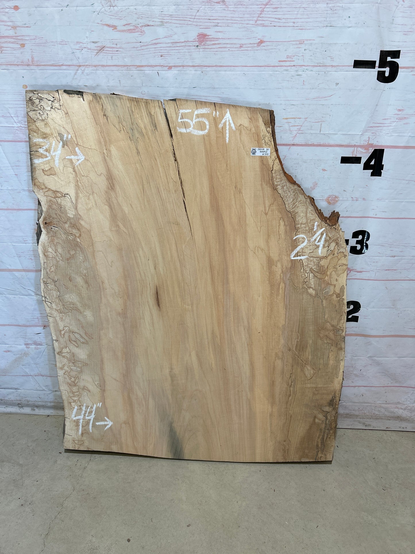 Live Edge Maple Sku#28548-34
