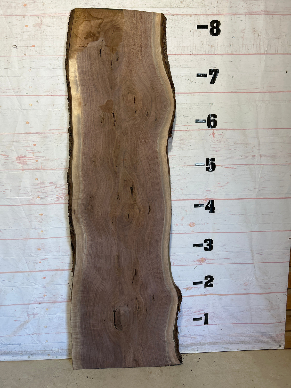 Live Edge Walnut Sku#28632K-39