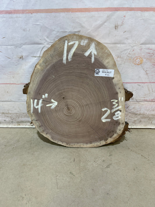 Live Edge Walnut Cookie Sku#28175M