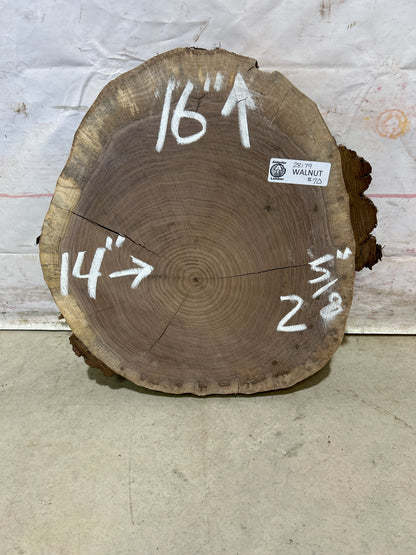 Live Edge Walnut Cookie Sku#28179M