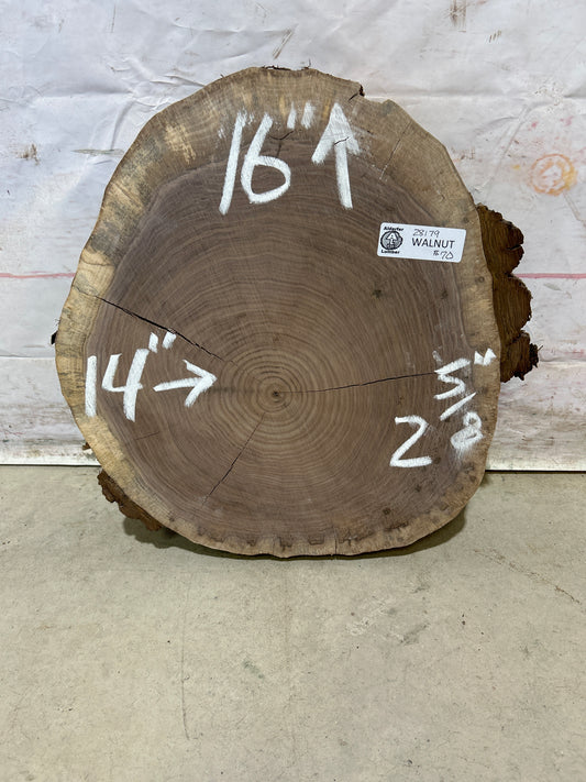 Live Edge Walnut Cookie Sku#28179M