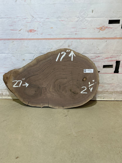 Live Edge Walnut Cookie Sku#27985M
