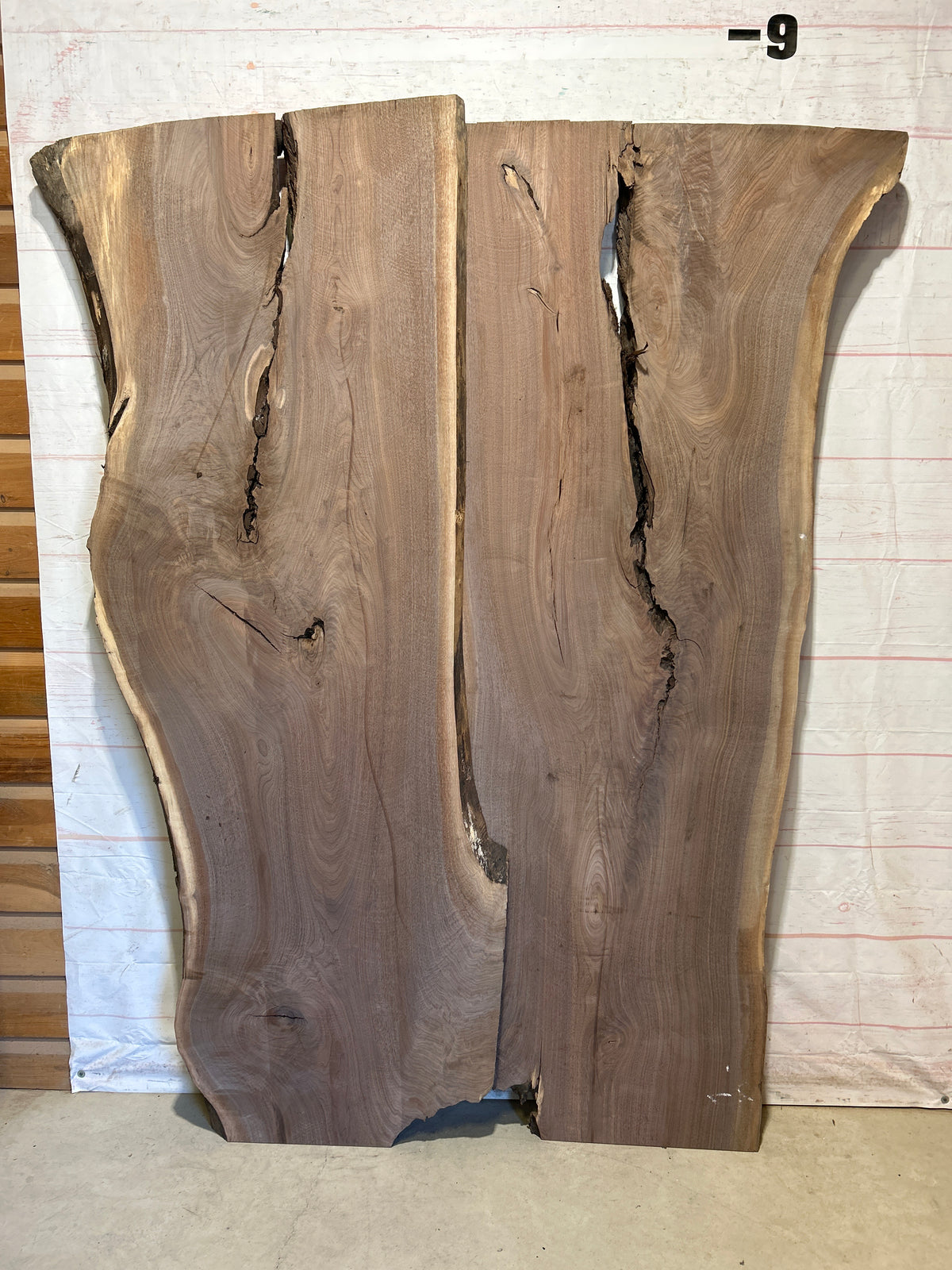Live Edge Walnut Set Sku#28997-112