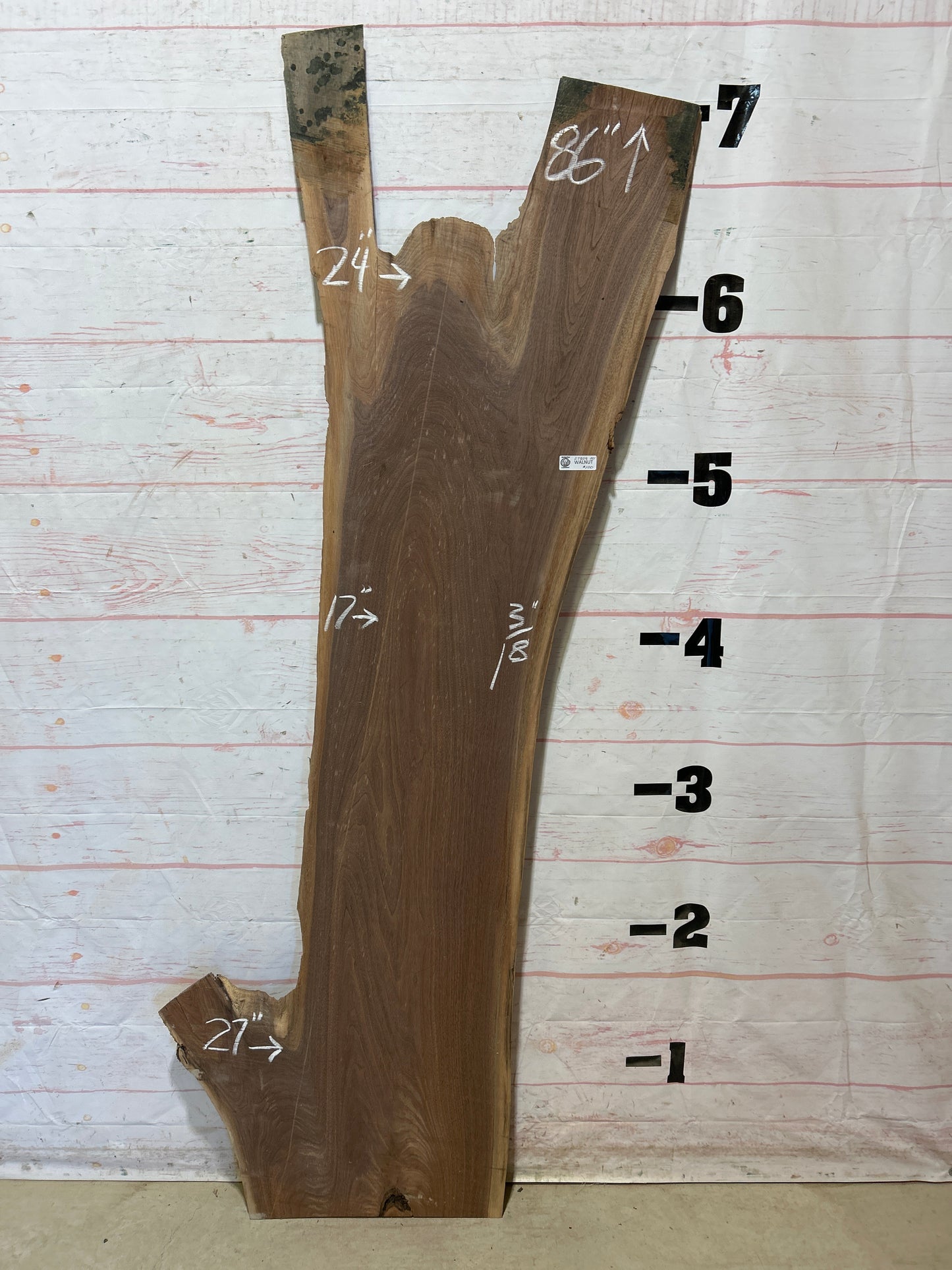 Live Edge Walnut Sku#27809-20