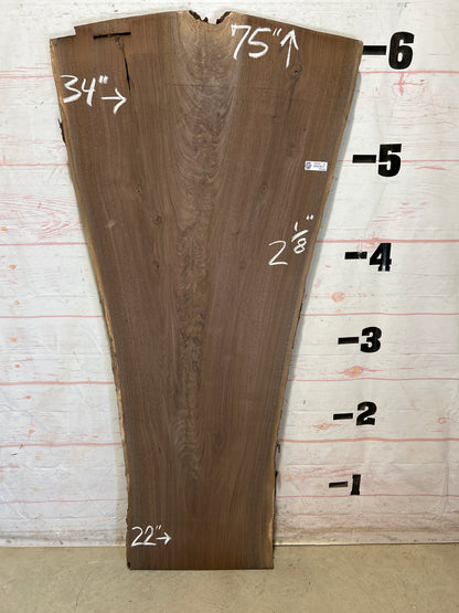 Live Edge Walnut Sku#28420N-29